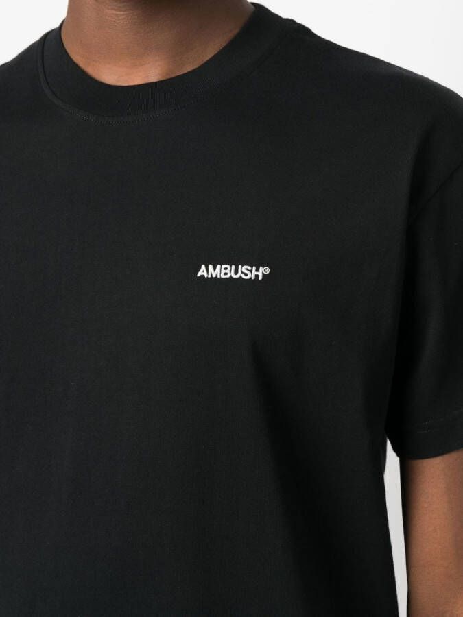 AMBUSH Drie T-shirts met geborduurd logo Zwart
