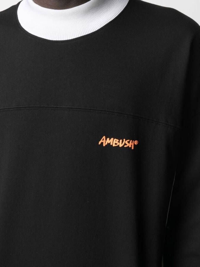 AMBUSH Fleece sweater Zwart