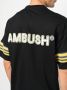 AMBUSH Gestreept T-shirt Zwart - Thumbnail 5