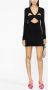 AMBUSH Hartvormige mini-jurk Zwart - Thumbnail 2