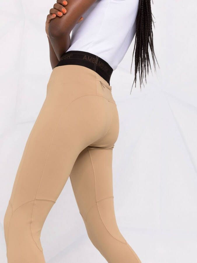 AMBUSH High waist legging Beige