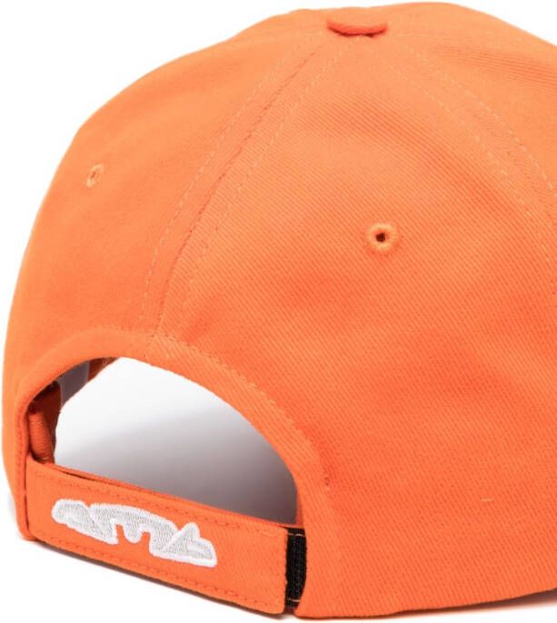 AMBUSH Honkbalpet met geborduurd logo Oranje