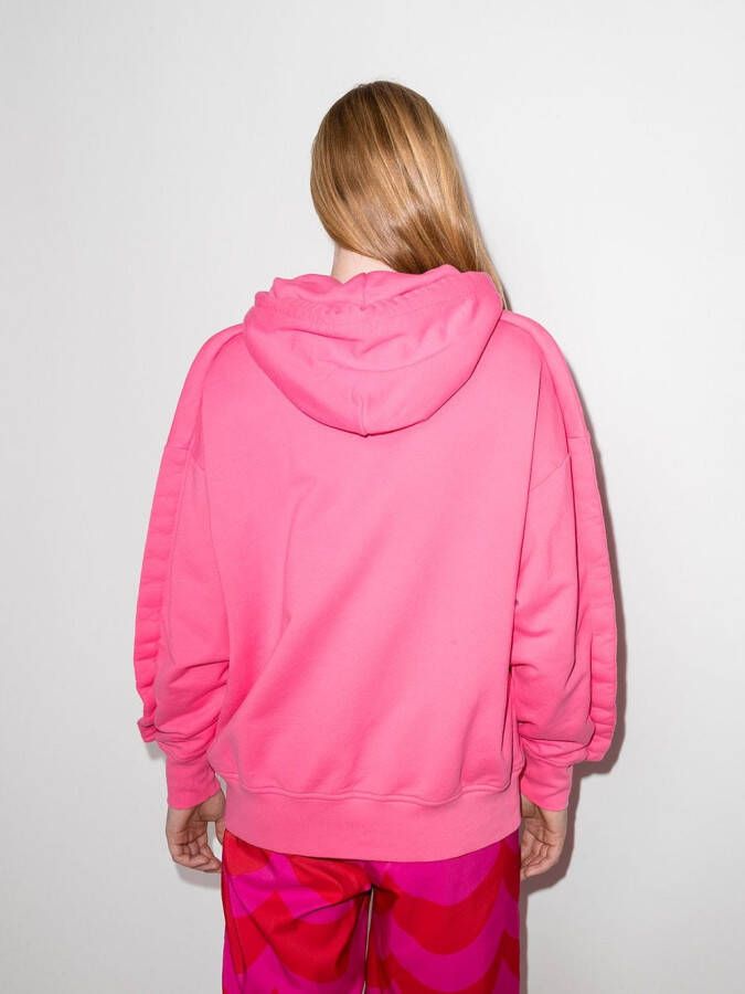 AMBUSH Hoodie met geborduurd logo Roze