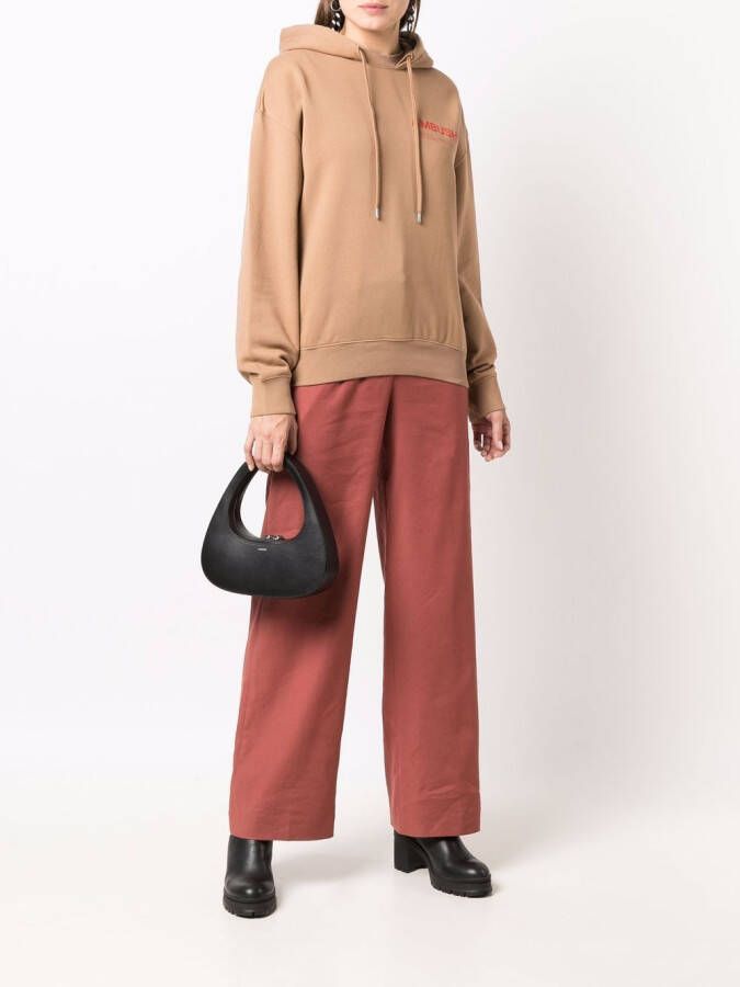 AMBUSH Hoodie met logoprint Beige