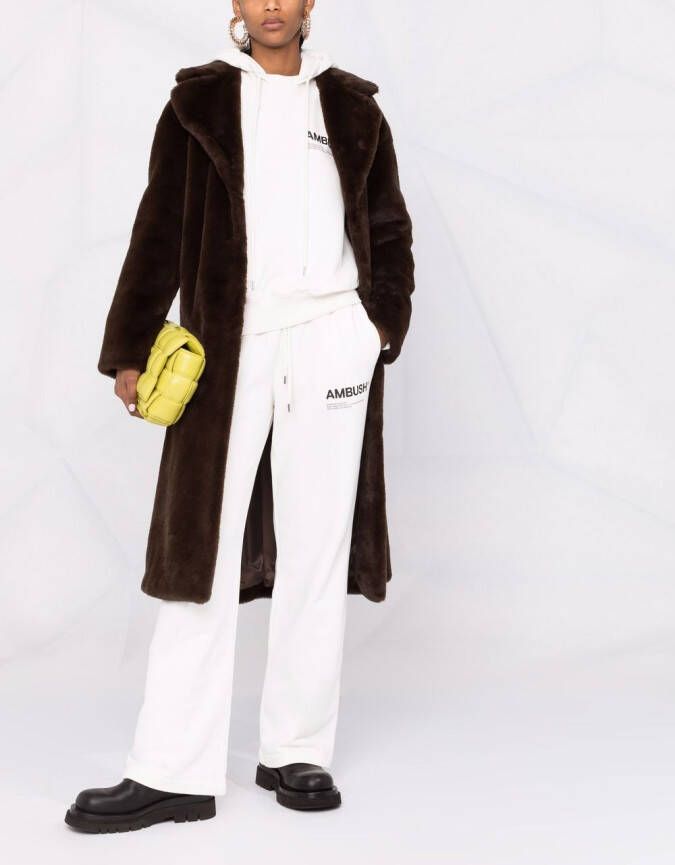 AMBUSH Hoodie met logoprint Wit