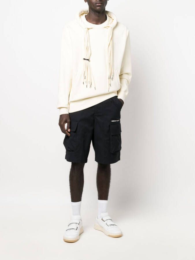 AMBUSH Hoodie met meerdere koorden Beige