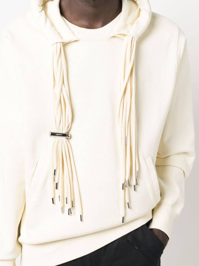 AMBUSH Hoodie met meerdere koorden Beige
