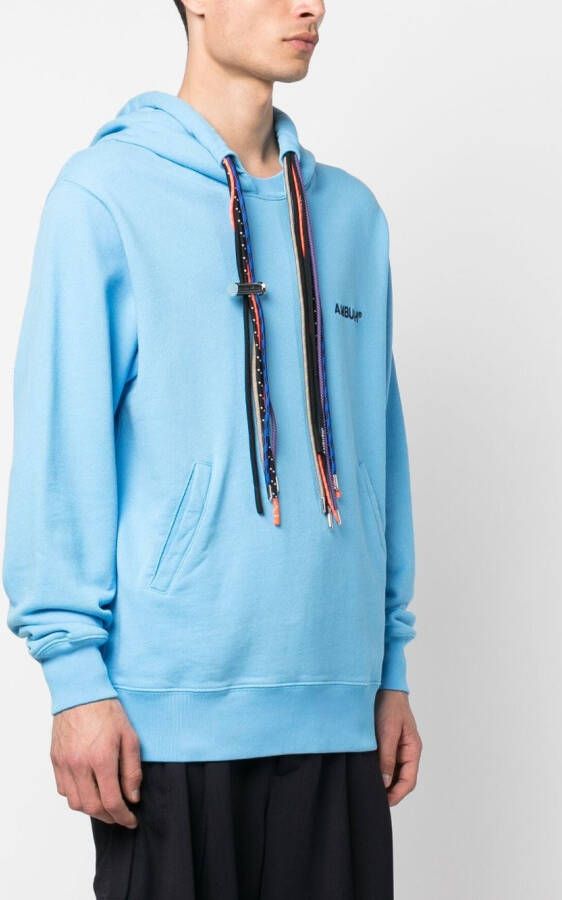 AMBUSH Hoodie met meerdere koorden Blauw
