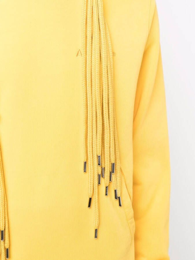 AMBUSH Hoodie met meerdere koorden Geel