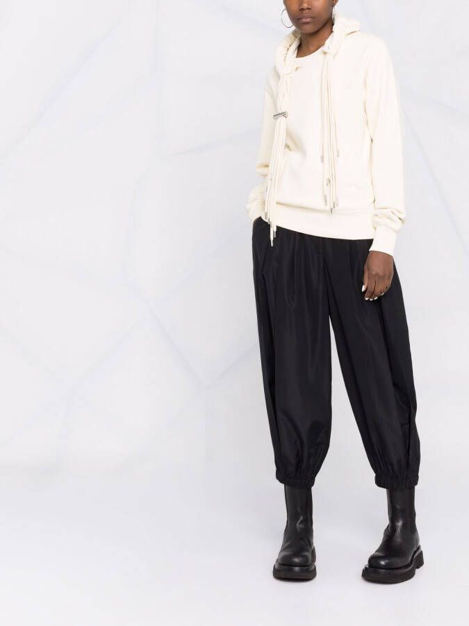 AMBUSH Hoodie met print Beige