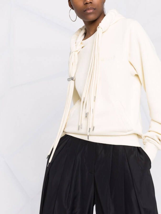 AMBUSH Hoodie met print Beige