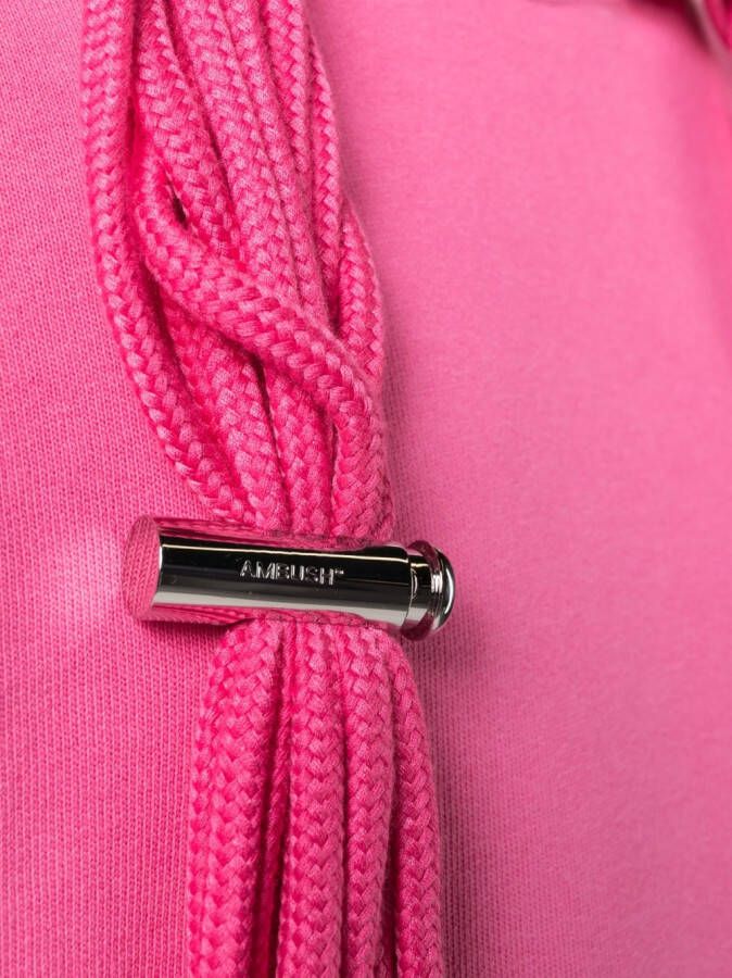 AMBUSH Hoodie met trekkoord Roze