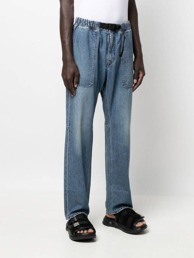 AMBUSH Jeans met elastische taille Blauw