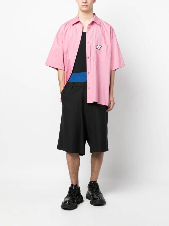 AMBUSH Gelaagde shorts Zwart