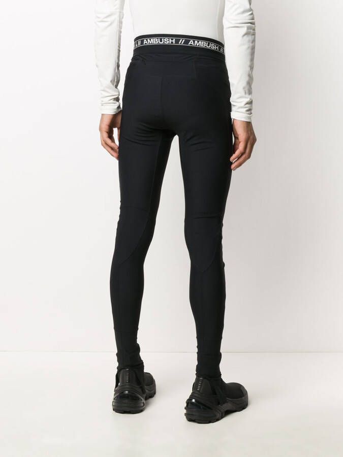 AMBUSH Legging met logoband Zwart
