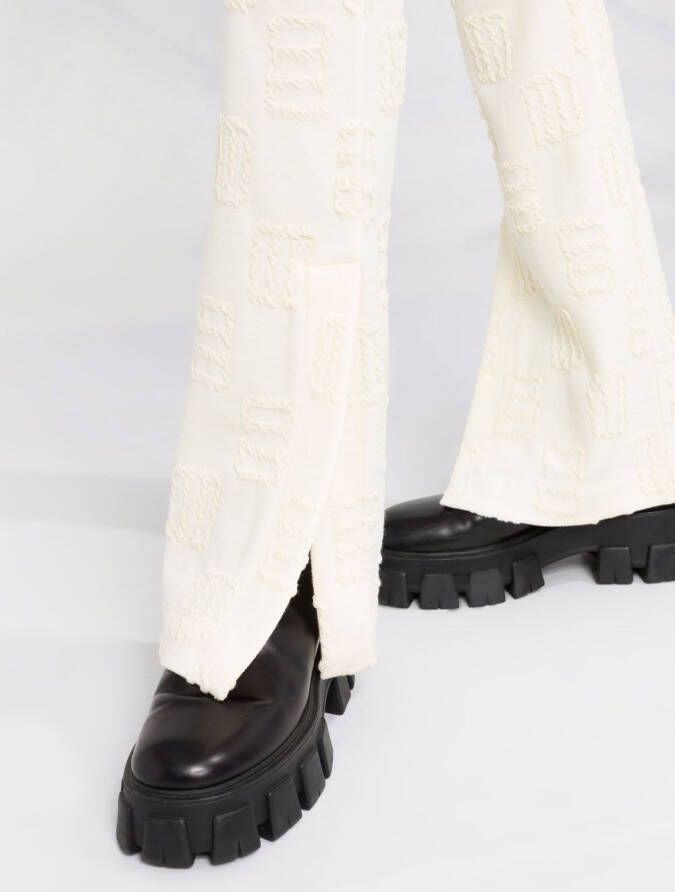 AMBUSH Legging met monogram Beige