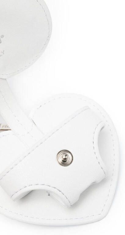 AMBUSH Leren AirPods hoesje Wit