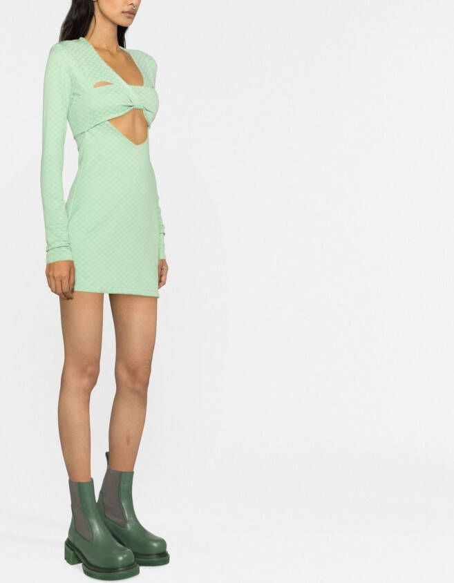 AMBUSH Mini-jurk met uitgesneden detail Groen