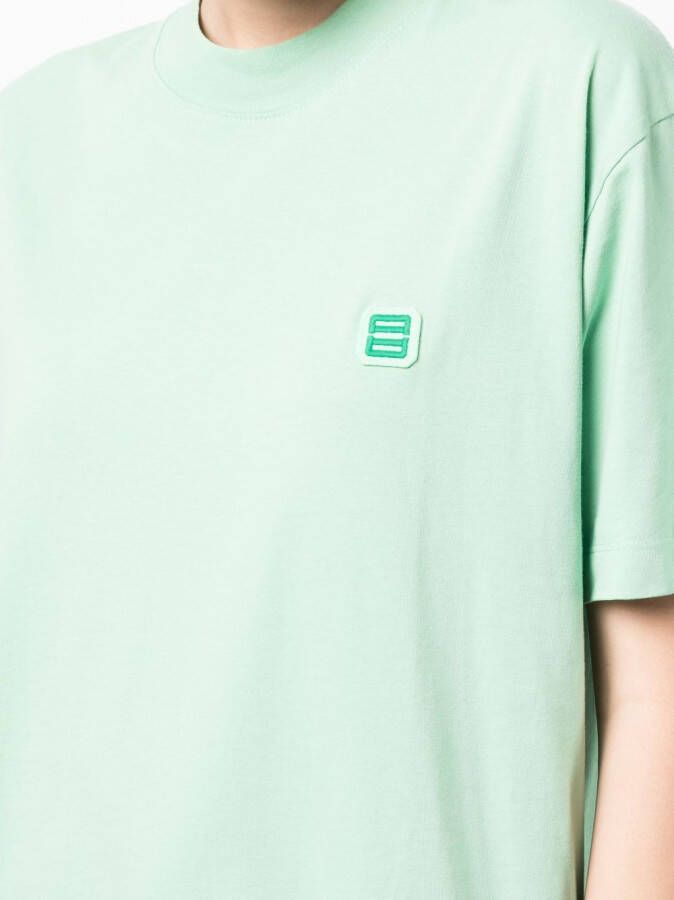 AMBUSH T-shirt met monogrampatch Groen