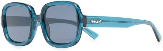 AMBUSH Mylz zonnebril met oversized montuur Blauw
