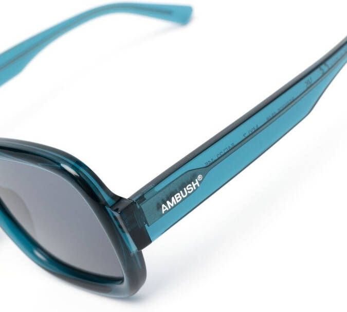 AMBUSH Mylz zonnebril met oversized montuur Blauw