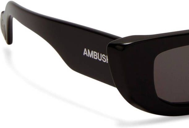 AMBUSH Nova zonnebril met vierkant montuur Zwart