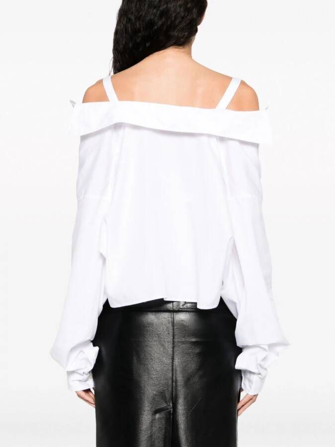 AMBUSH Off-shoulder blouse Wit