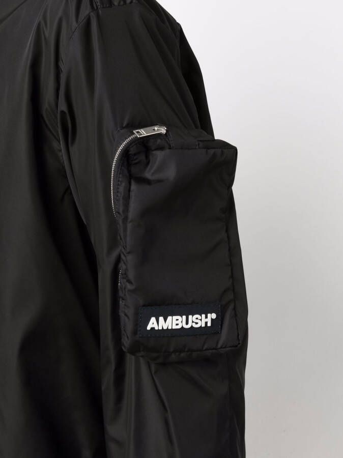 AMBUSH Overhemd met logopatch Zwart