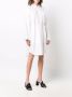 AMBUSH oversized waist-tie shirt dress Wit - Thumbnail 3