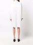 AMBUSH oversized waist-tie shirt dress Wit - Thumbnail 4
