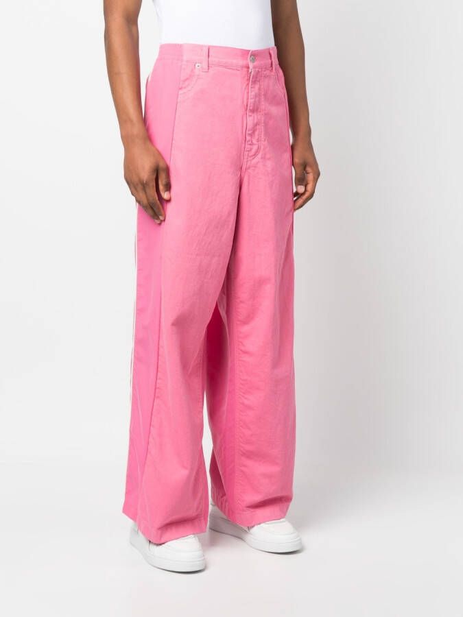 AMBUSH Broek met wijde pijpen Roze