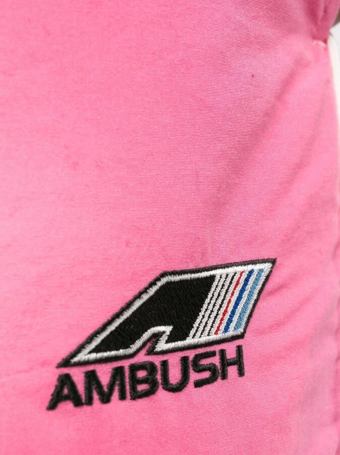AMBUSH Broek met wijde pijpen Roze