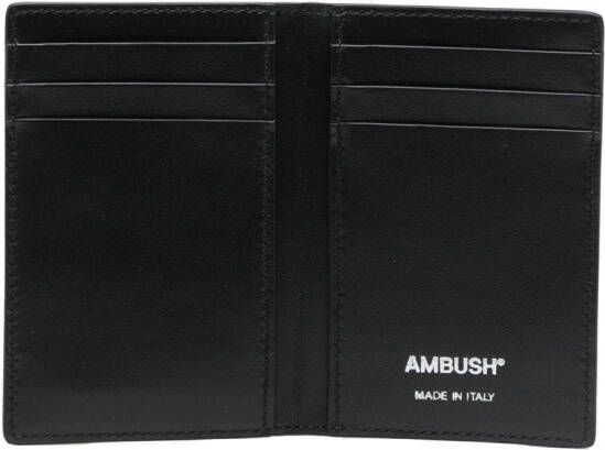 AMBUSH Portemonnee met logoplakkaat Zwart