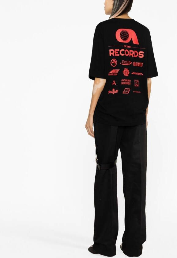 AMBUSH T-shirt met print Zwart