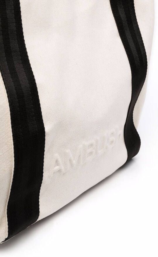 AMBUSH Shopper met logo-reliëf Beige