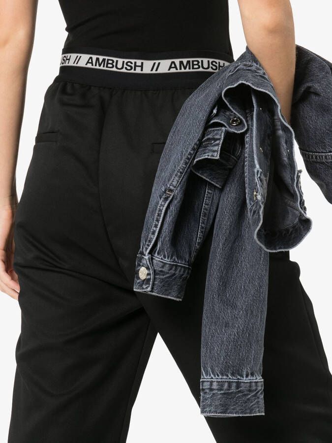 AMBUSH Slim-fit broek Zwart