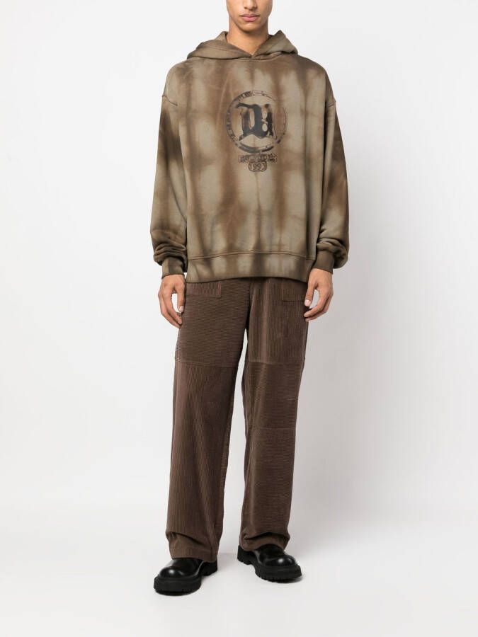 AMBUSH Ribfluwelen broek Bruin