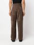 AMBUSH Ribfluwelen broek Bruin - Thumbnail 4