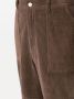 AMBUSH Ribfluwelen broek Bruin - Thumbnail 5
