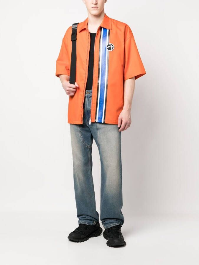 AMBUSH Gestreept shirt Oranje
