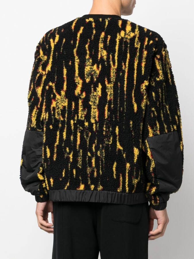 AMBUSH Sweater met jacquard Zwart