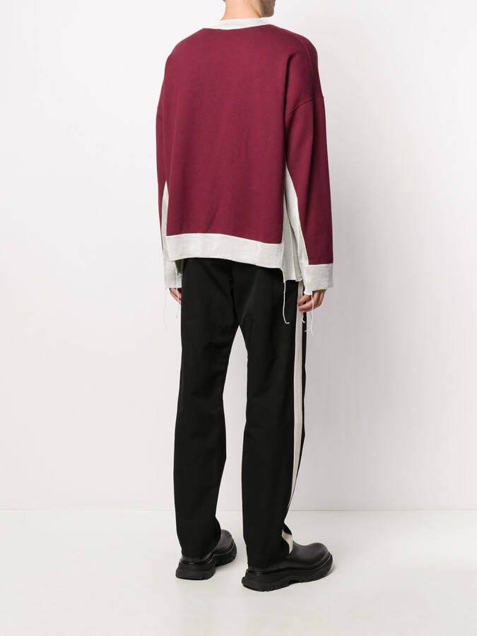 AMBUSH Sweater met logopatch Rood