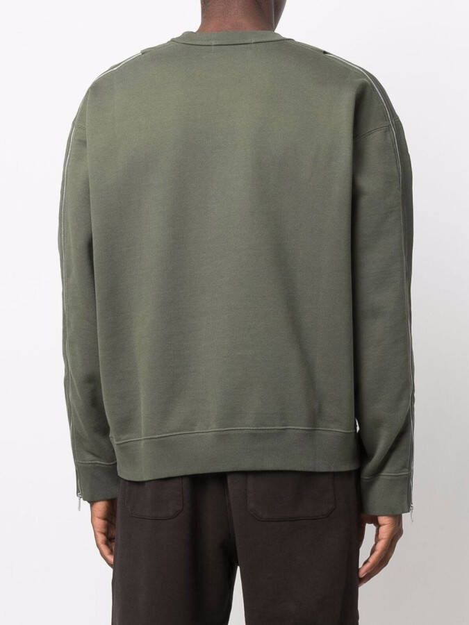 AMBUSH Sweater met logoprint Groen
