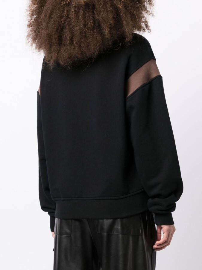 AMBUSH Sweater met patchwork Zwart