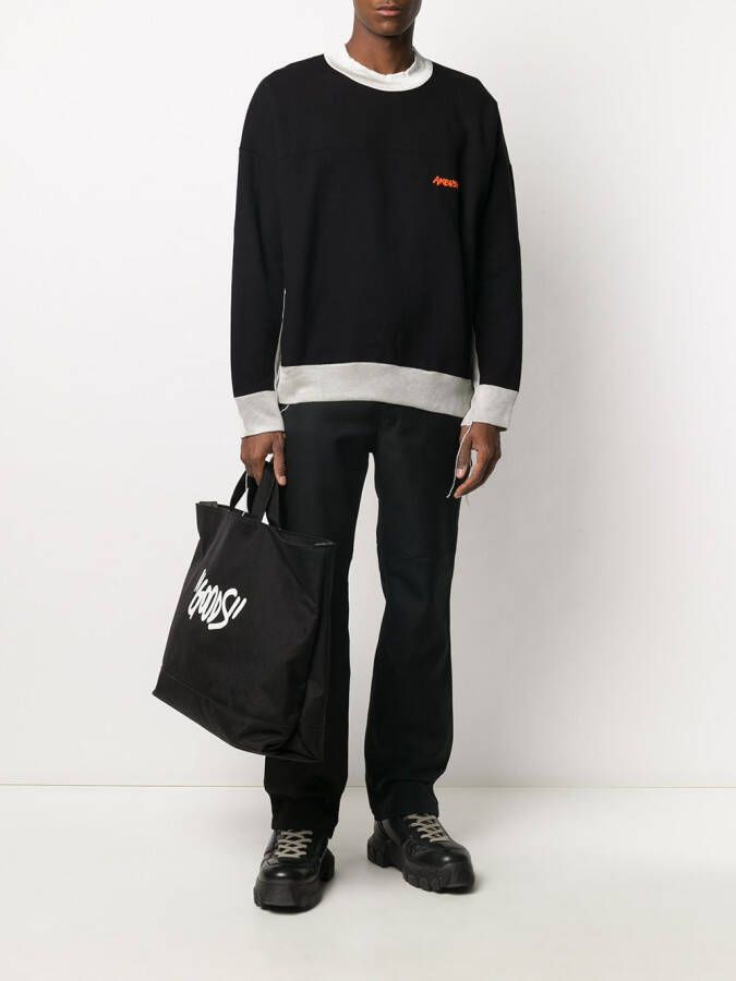 AMBUSH Sweater met vlakken Zwart