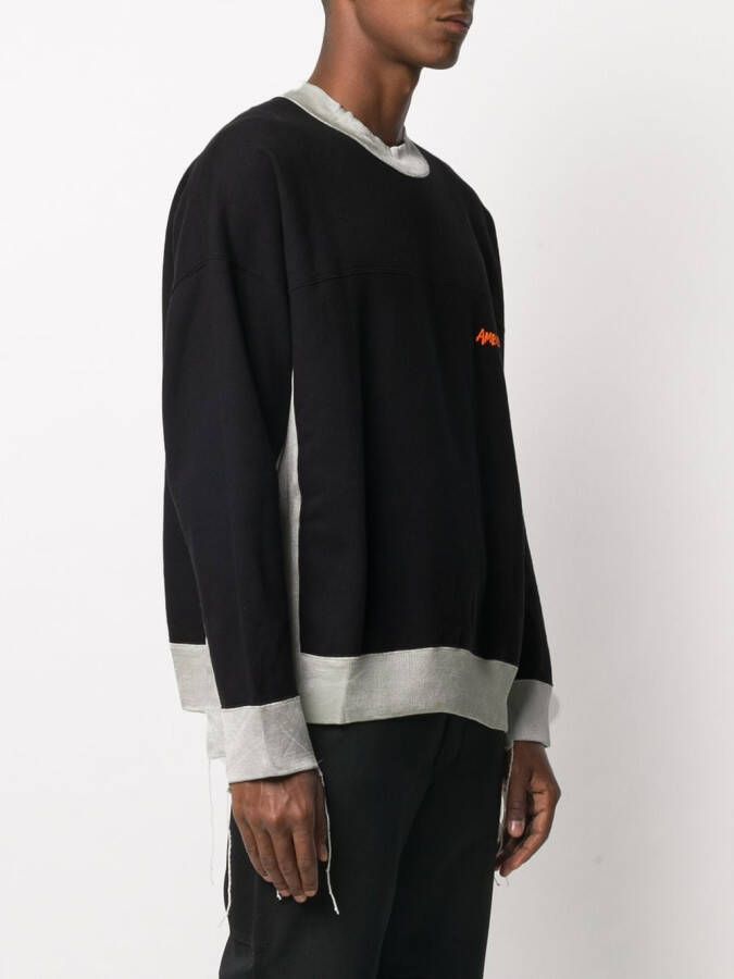 AMBUSH Sweater met vlakken Zwart