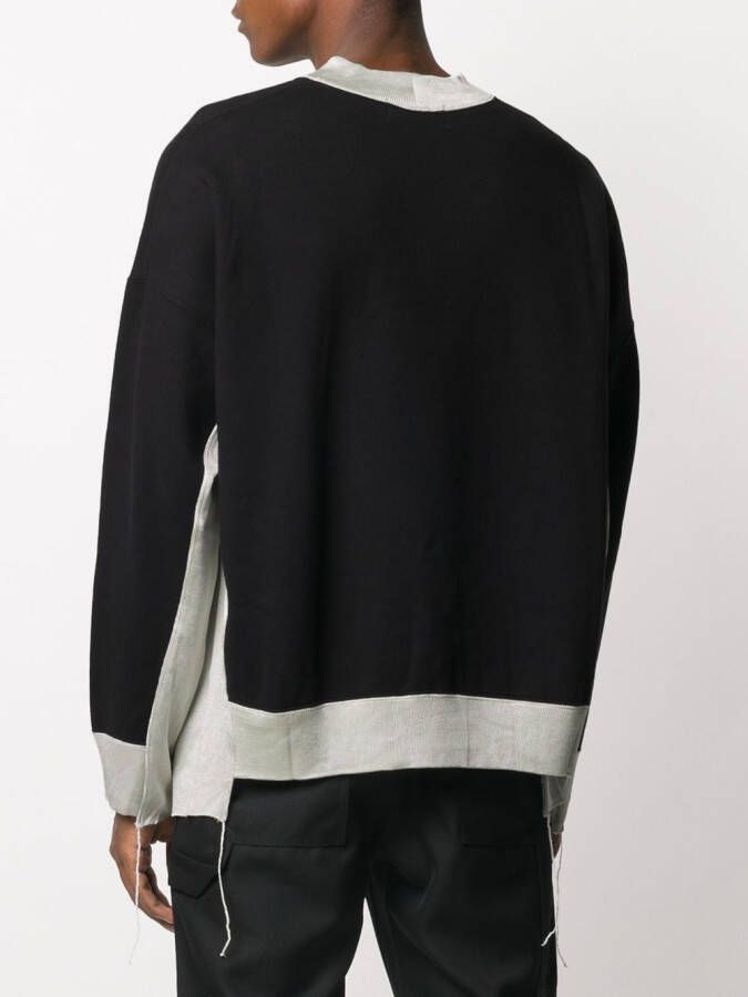 AMBUSH Sweater met vlakken Zwart