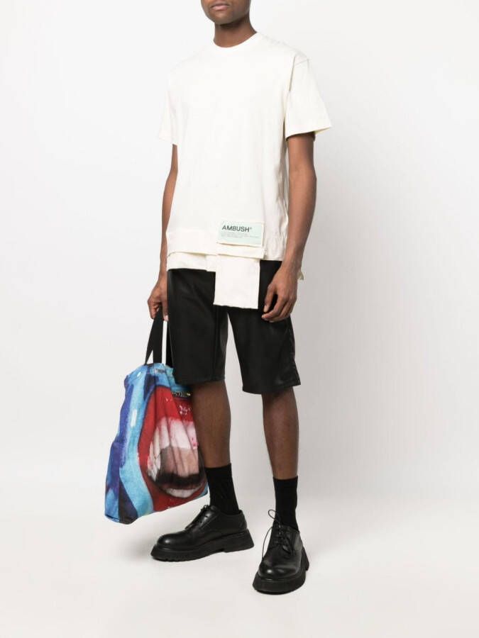 AMBUSH T-shirt met gelaagde afwerking Wit