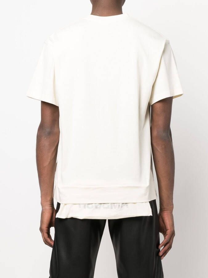 AMBUSH T-shirt met gelaagde afwerking Wit