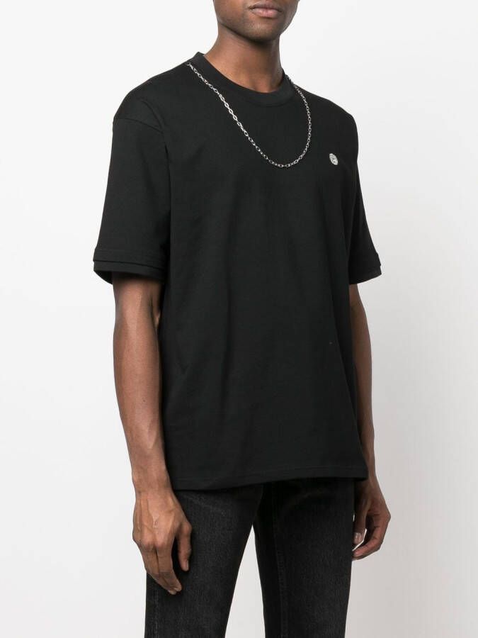 AMBUSH T-shirt met kettingdetail Zwart